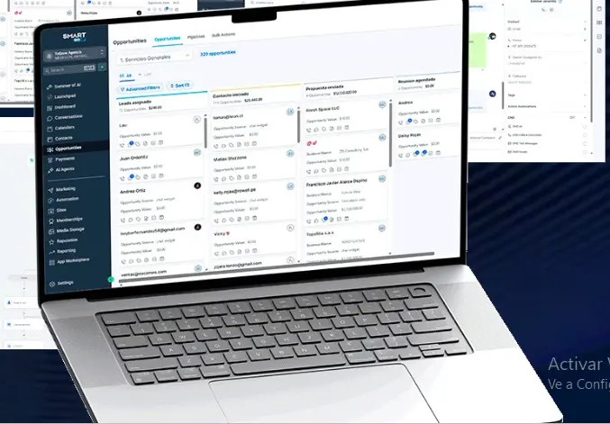 5 mejores CRM en Estados Unidos smart go up